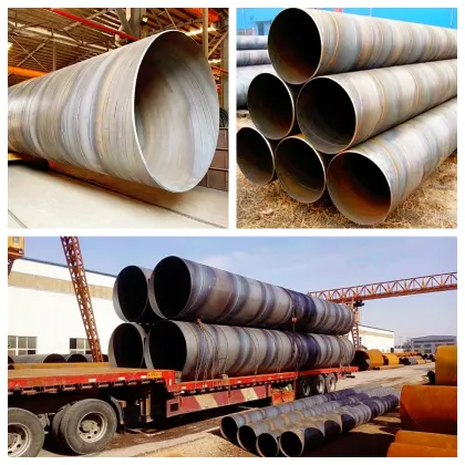 Tianjin Mild Spiral Iron Pipe Welded Steel Tubes API 5L OD500mm