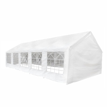 Heavy Duty White Waterproof Exhibition Tents 5x10m PVC Wedding Party Tents with Full Set of Sidewalls