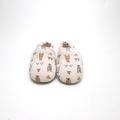 Zapatos casuales de algodón con estampado animal para bebé