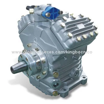 Bus Air Conditioning Compressor with Four Cylinders, 24V Electromagnetic Voltage, 560cc