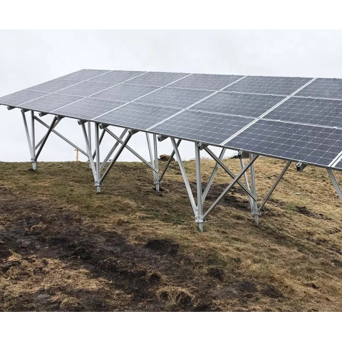 Pila di palo a vite di terra galvanizzata Multa a vite a terra