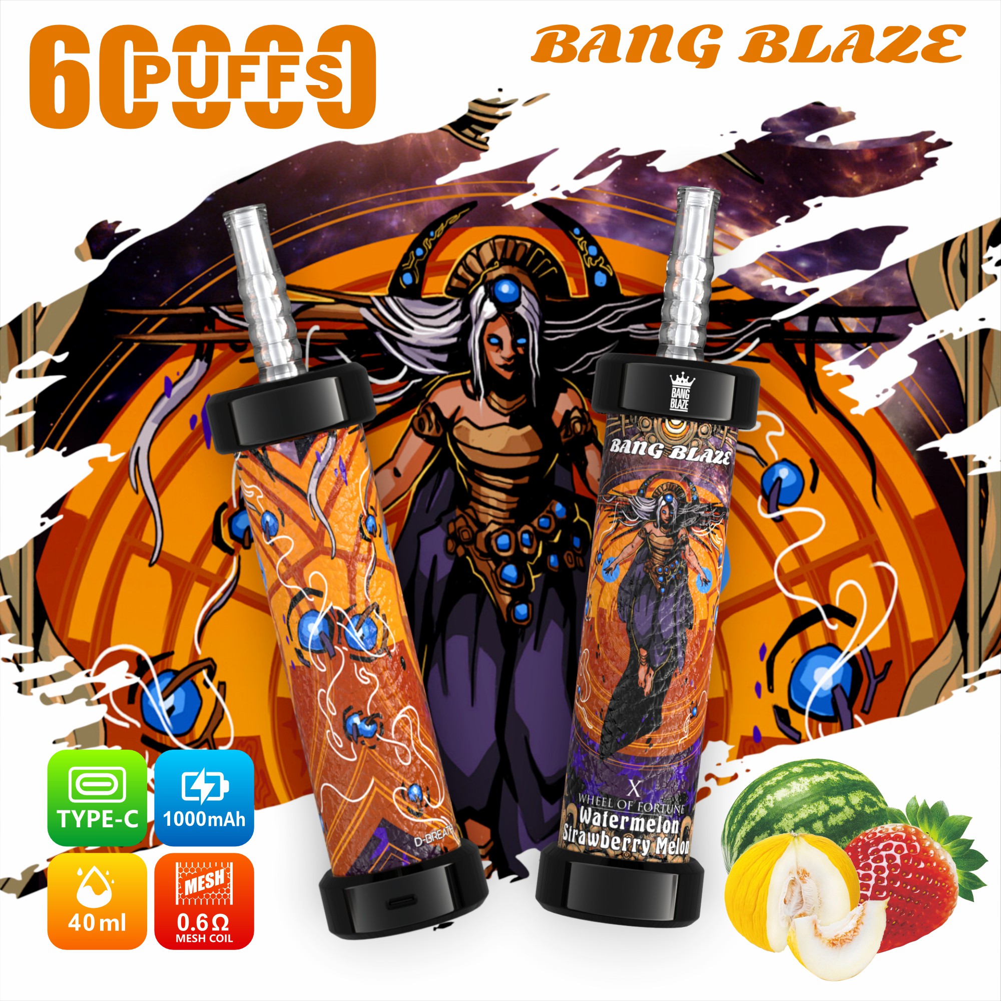 Bang Blaze 60000 60K Puffs Vape