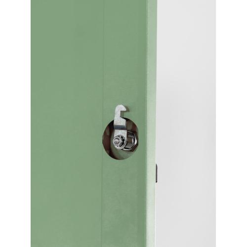 Locker de almacenamiento de 9 puertas colorido 3 niveles