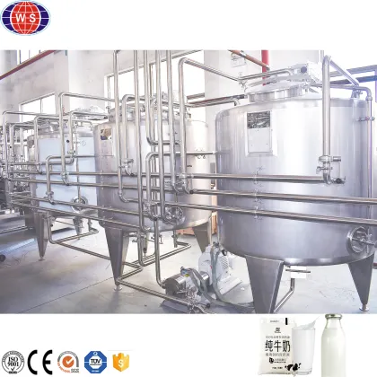 High-Quality Pasteurized Milk Processing Line