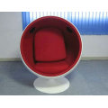 Chaise de boule de musique en fibre de verre chaise de boule