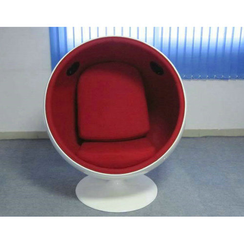 Music ball chair fiberglass ball chair