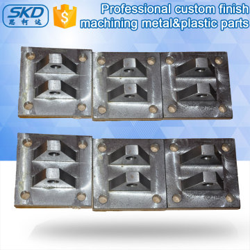 Machined squeeze casting and aluminium die casting part