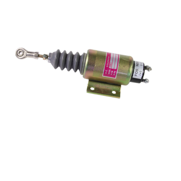 In Stock: SA-2696-A 24VDC Fuel Stop Solenoid Valve for Excavator