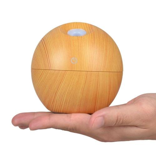 130ml wood grain ultrasonic essential oil aroma diffuser