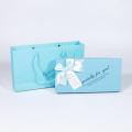 Rigid Paper Chocolate Packaging Gift Box With Ribbon