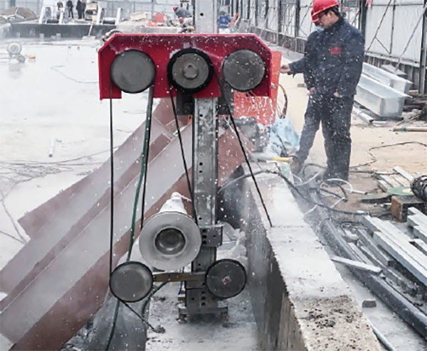 Aplicación de sierra de alambre de diamantes (4) Diamond Wire Saw Application (4)