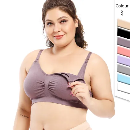 Hands-Free Wireless Breastfeeding Pump with Maternity Bra