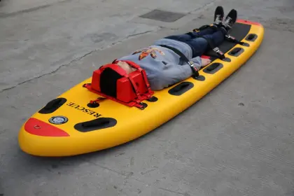 Emergency Inflatable Surfboard for Water Rescue