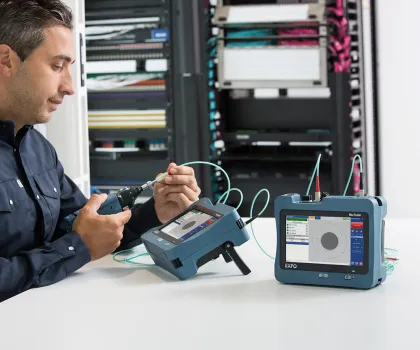 Exfo OTDR Visual Fault Locator and Fiber Microscope Probe