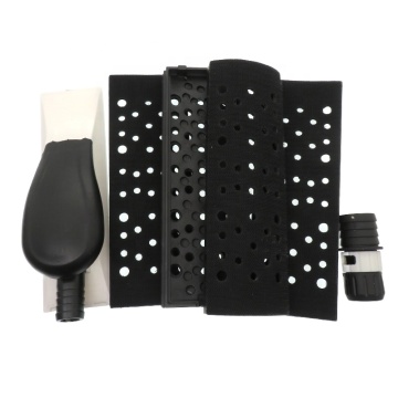 High Quality 70x200mm Hand Sanding Block with Nylon Abrasive Pad and 48 Holes Mesh Backing Pad