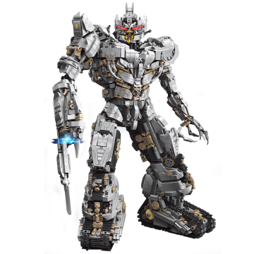 King 6012 Film Series Deformation Car Megatron Model Building Building Growing Puzzle Toy for Kids