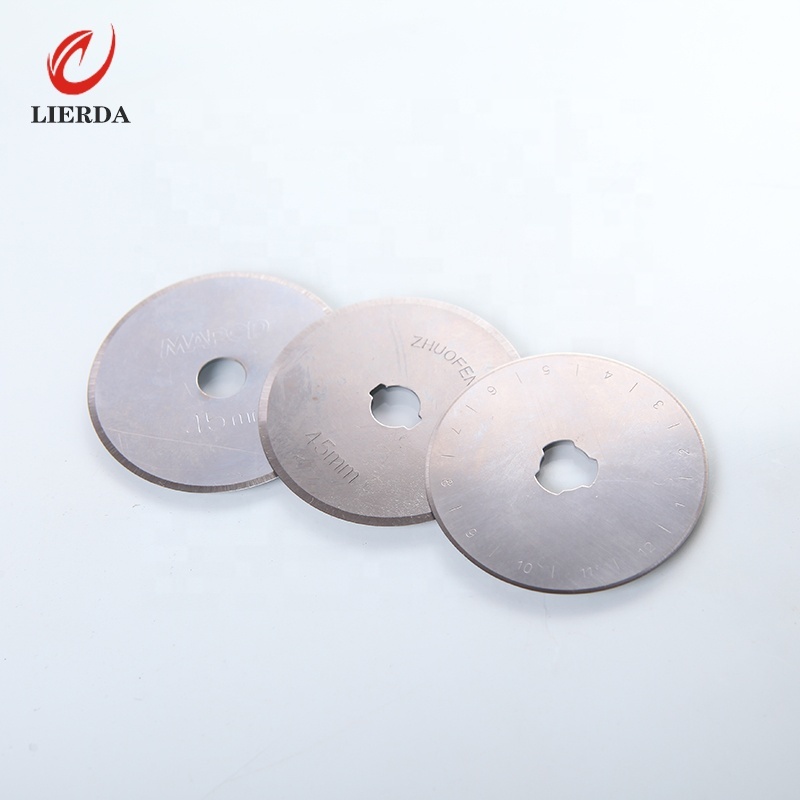 Leather Cutting Wheel Knife 28mm Small Round Cloth Cutter Blade