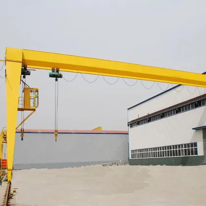 Bmg Type Electric Remote Control Semi-Gantry Crane