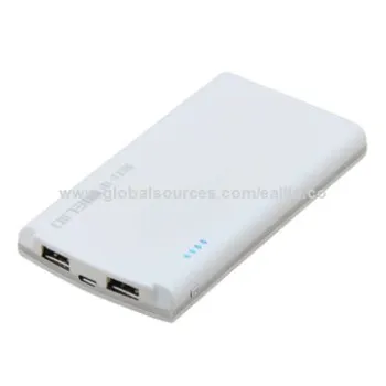 5,000mAh Power Bank/External Battery Pack, 120 x 65 x 14mm Dimensions