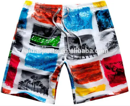 Mens casual seaside beach sarong shorts