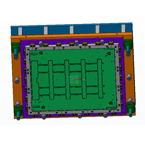 Upper part of server chassis mould