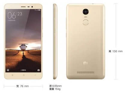 Original Multilanguage Xiaomi RedMi Note3 Pro / Hongmi Note 3 Pro/RedMi Note 3 pro