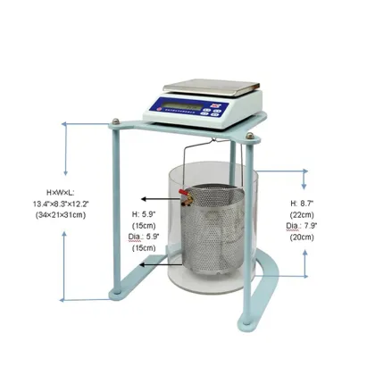 5000g 0.1g Digital Lab Hydrostatic Electronic Balance Scales