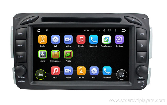 BENZ W163 ANDROID CAR DVD PLAYERS