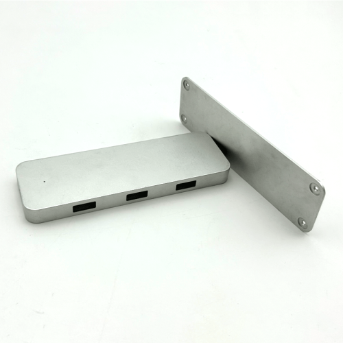 Gabinete Prateado Durável para Sistemas Conversores de Dados