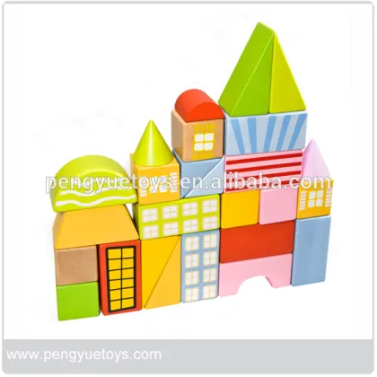 preschool educational toys wooden blocks toys for children