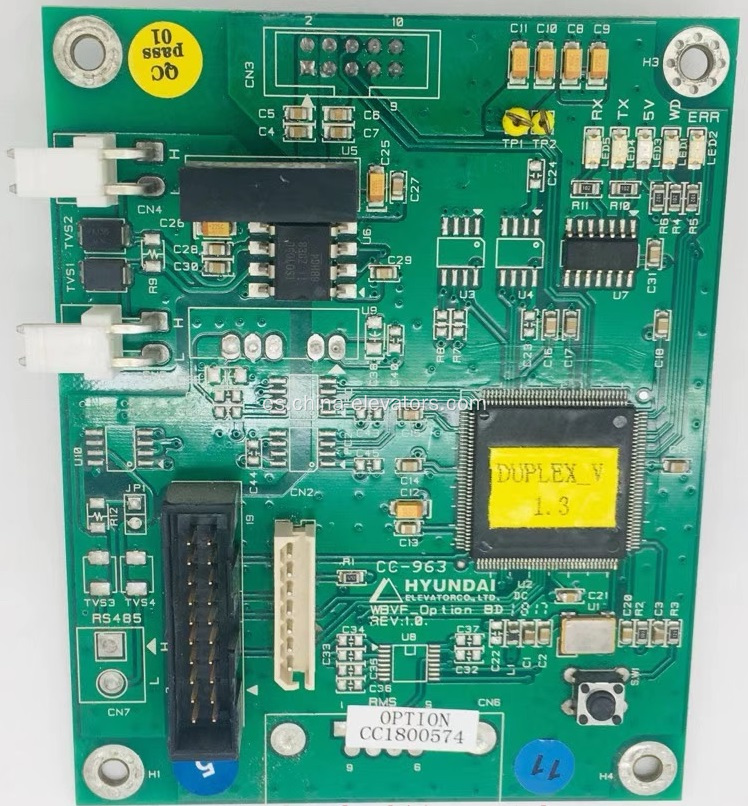 WBVF_OPTION BD Rev: 1.0 para ascensores Hyundai