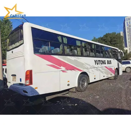 Used Yutong Coach Bus with 64 Seats and Front Engines