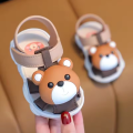 Sandálias infantis para crianças pequenas de PVC Soft bebê