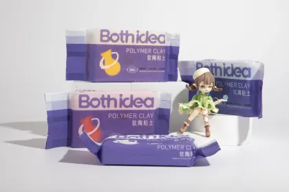 Soft clay for kids' crafts