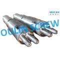 Jwell 55/110, 55/120 Twin Conical Screw Barrel for PVC Machine