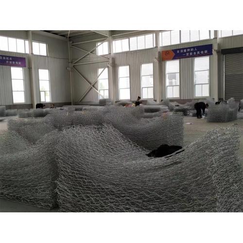 Galvanized Gabion cheap price high quality hexagonal gabion mesh Factory