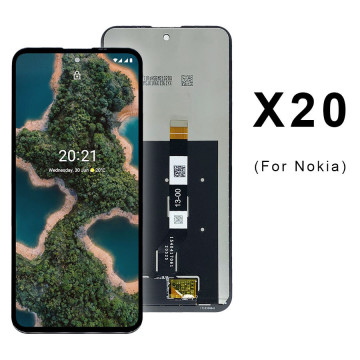 Nokia X20 Screen Replacement TA-1341 TA-1344 LCD Display with Touch Digitizer