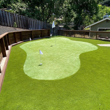 Herbe artificielle de golf résistant au feu