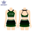 Cyrkonie Cheerleaderki mundury z tiulową spódnicą