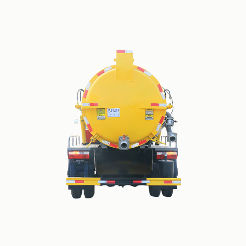 Dongfeng 4000 литров небольшие вакуумные всасывающие сточные воды