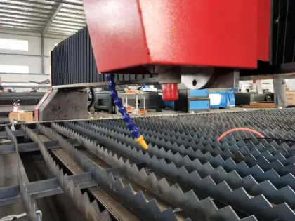 cnc machine cutting metal