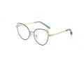 Gold Cat Eye Blue Light Cool Optical Glasses