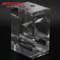 Processamento de peças de usinagem de CNC de acrílico transparente
