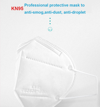 Respirator Safety 5 Ply Nonwoven KN95 Mask