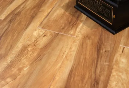 Glossy high quantity laminate wood flooring