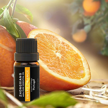 Óleo de laranja doce para aromaterapia 100% natural puro