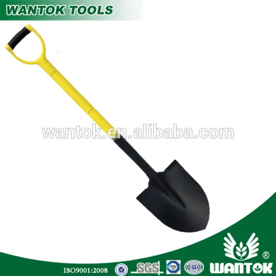 New professional S518NY Round-point Shovel With Y-shape Plastic Handle