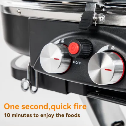 custom new design camping outdoor barbecue bbq grill portable griller charcoal for outdoor cooking