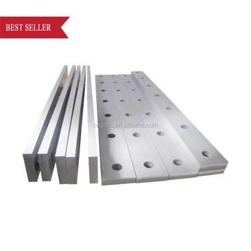 Trade Assurance First Grade 6CrW2Si Carbide Tipped Alligator Shear Blades