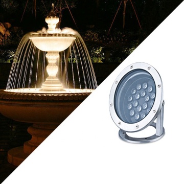 18W-24W RGB Color LED Underwater Fountain Light for Pools, Ponds & Aquariums